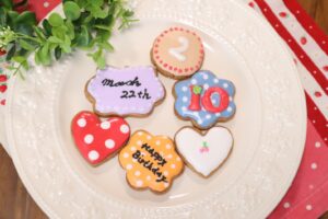 ママトリコアイシングクッキー広島レッスン