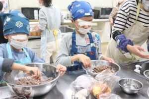 広島の出張講師、子供会の出張パン教室はママトリコのよっちゃん先生