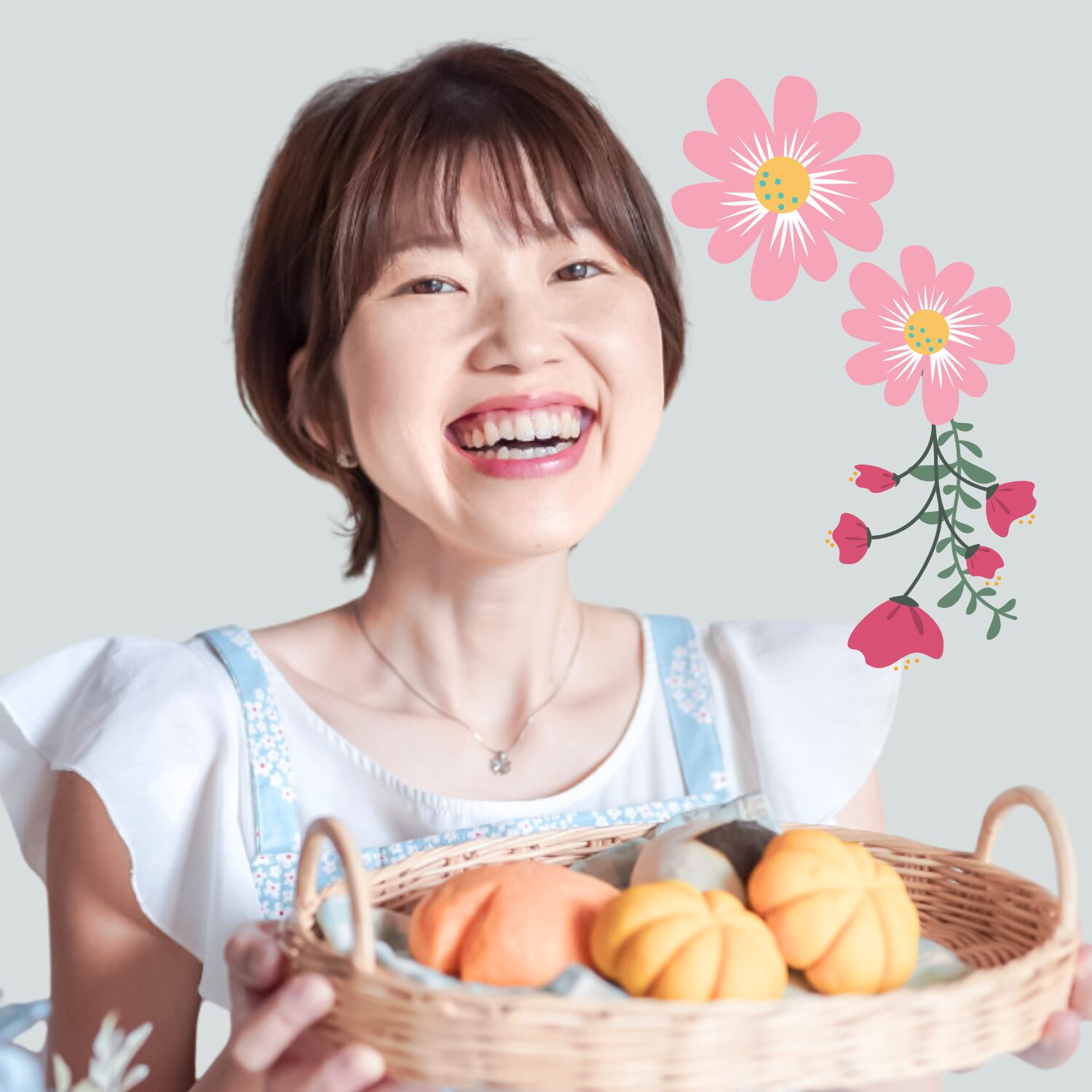 米粉オンラインレッスン親子パン教室